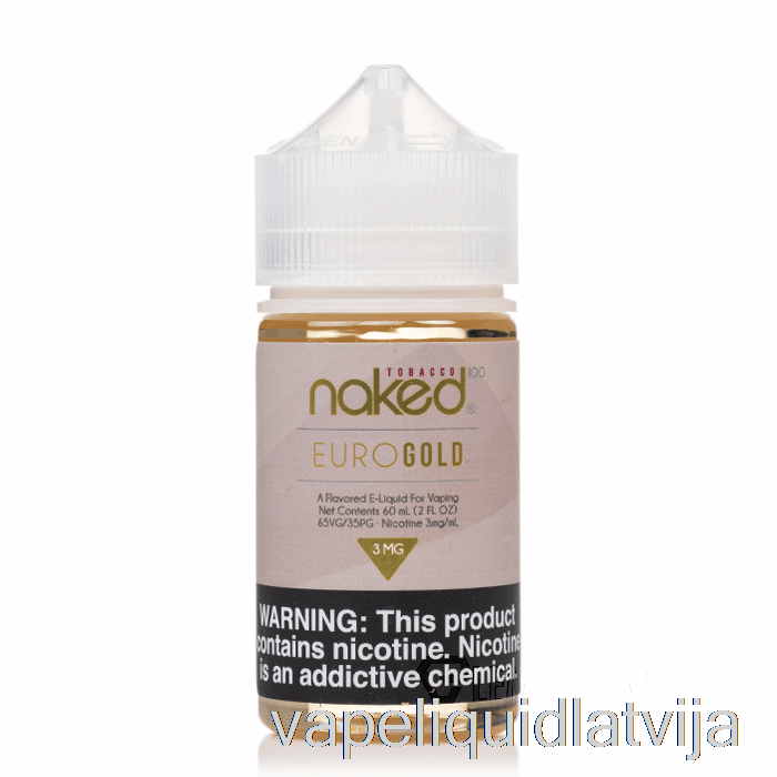 Eiro Zelts - Plika 100 Tabaka - 60ml 0mg Vape šķidrums